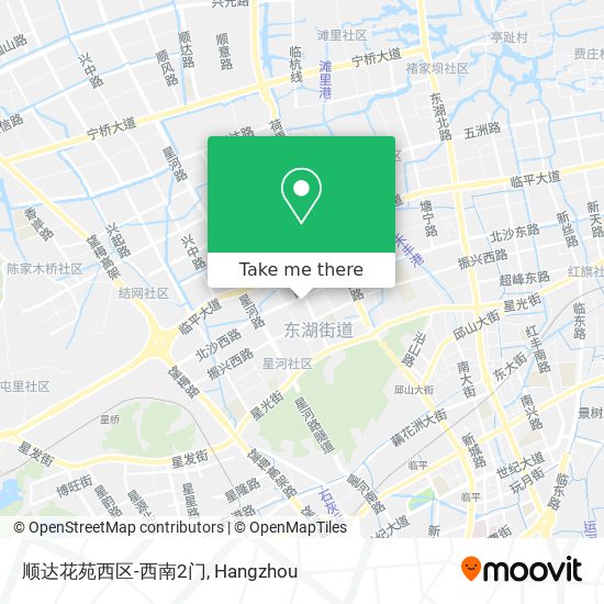 顺达花苑西区-西南2门 map