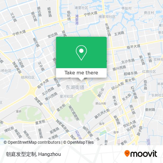 朝庭发型定制 map