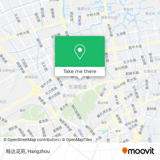 顺达花苑 map