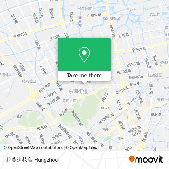 拉蔓达花店 map