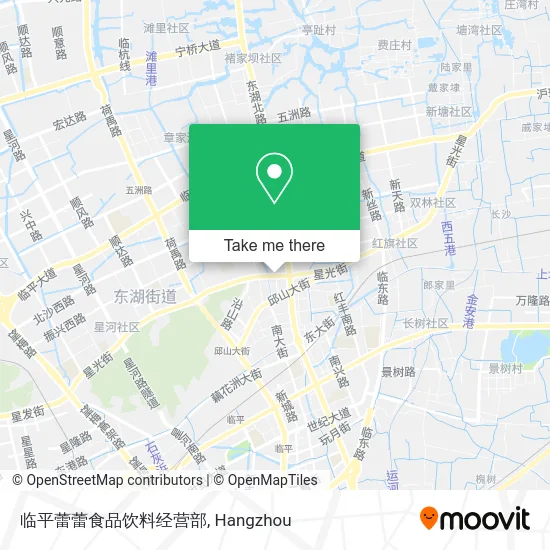 临平蕾蕾食品饮料经营部 map