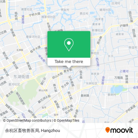 余杭区畜牧兽医局 map