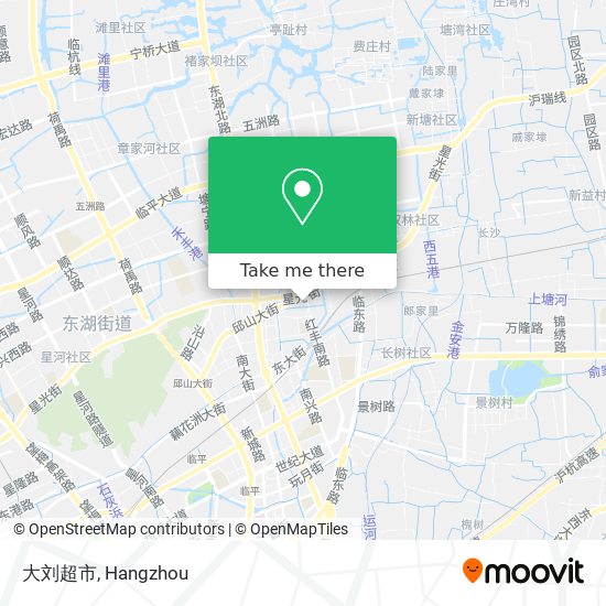 大刘超市 map