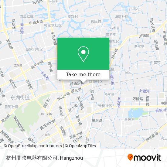 杭州晶映电器有限公司 map