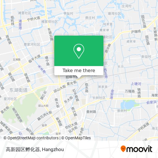 高新园区孵化器 map