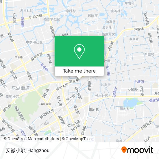 安徽小炒 map