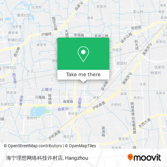 海宁理想网络科技许村店 map