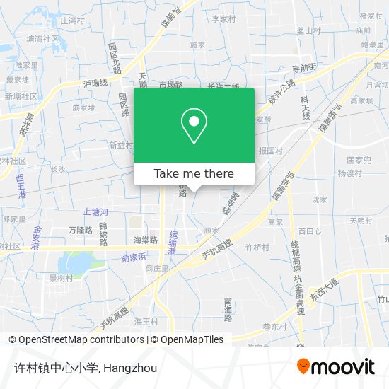 许村镇中心小学 map