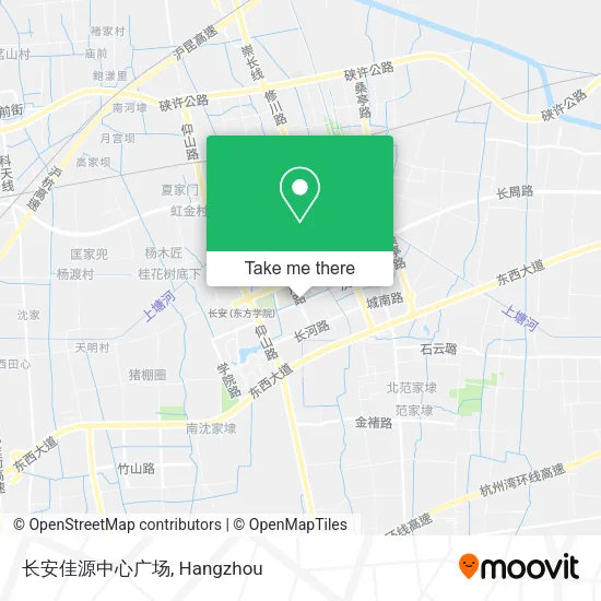 长安佳源中心广场 map