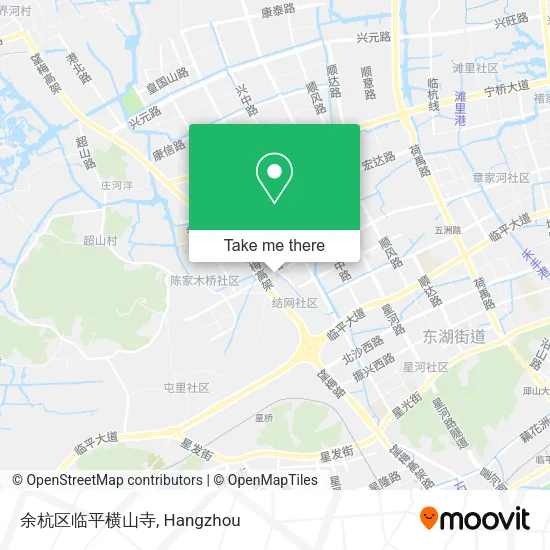 余杭区临平横山寺 map