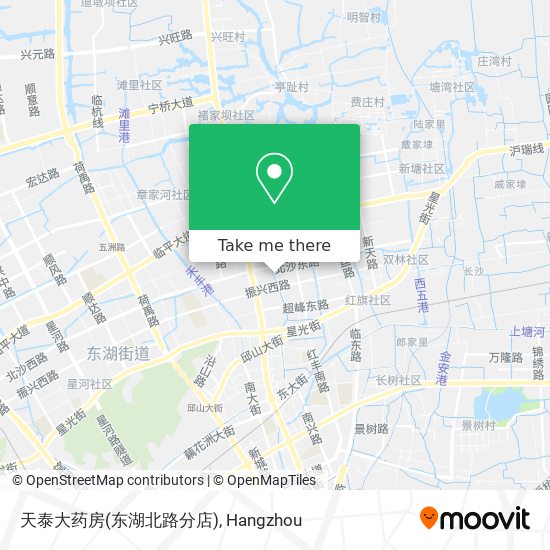 天泰大药房(东湖北路分店) map