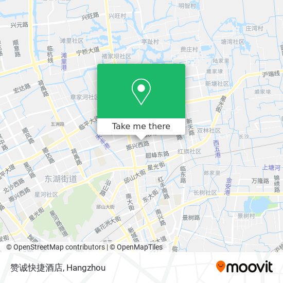 赞诚快捷酒店 map