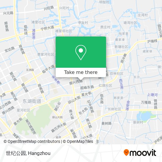 世纪公园 map