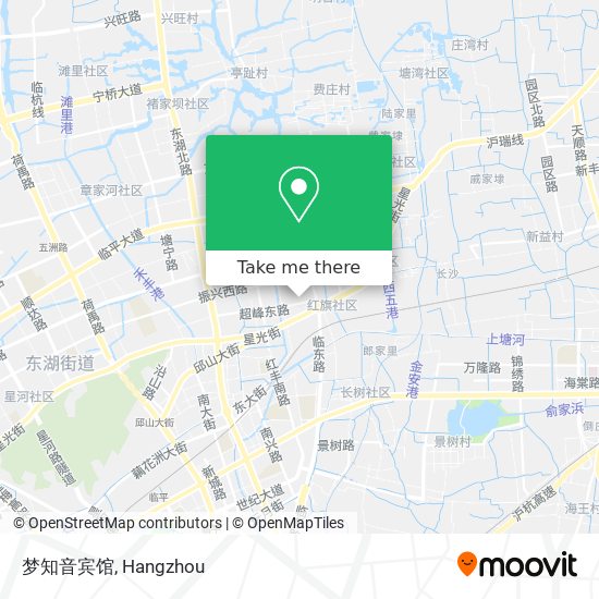 梦知音宾馆 map