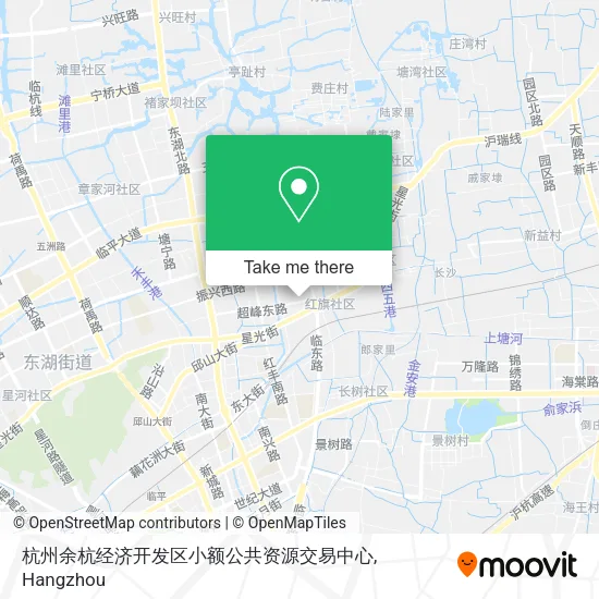 杭州余杭经济开发区小额公共资源交易中心 map