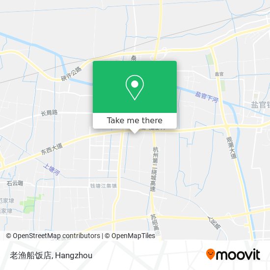 老渔船饭店 map