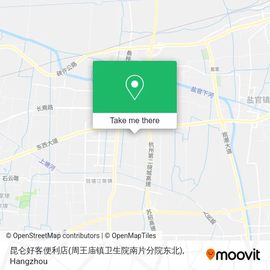 昆仑好客便利店(周王庙镇卫生院南片分院东北) map