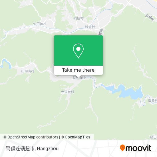 禹倡连锁超市 map