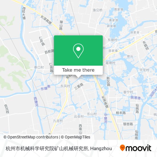 杭州市机械科学研究院矿山机械研究所 map