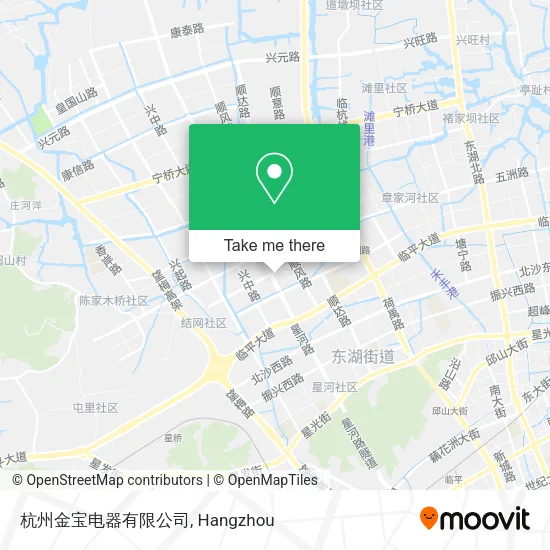 杭州金宝电器有限公司 map