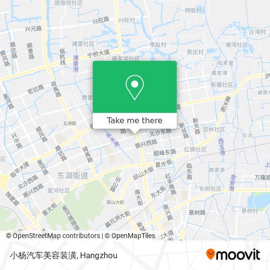 小杨汽车美容装潢 map