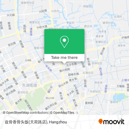 兹骨香骨头饭(天荷路店) map