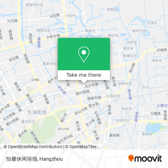 怡馨休闲浴场 map