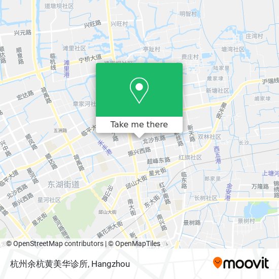 杭州余杭黄美华诊所 map