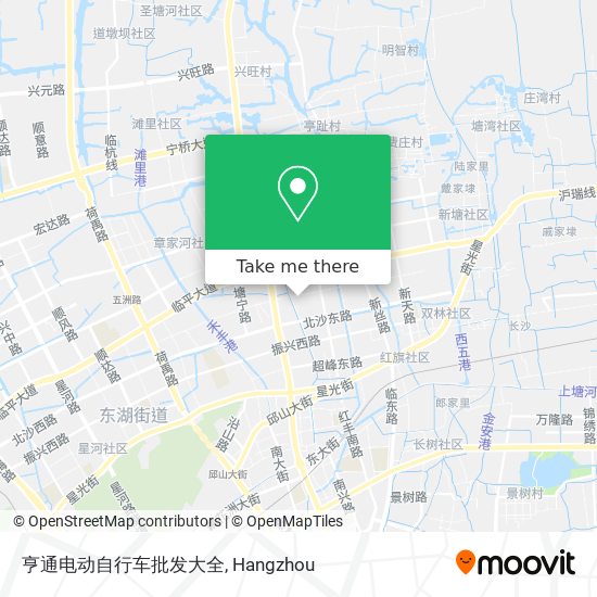 亨通电动自行车批发大全 map