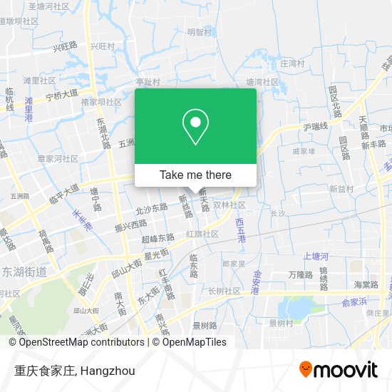重庆食家庄 map