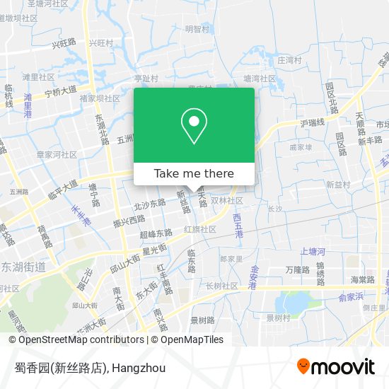 蜀香园(新丝路店) map