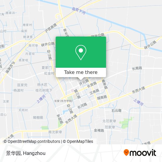 景华园 map