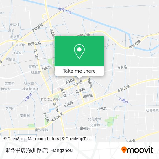 新华书店(修川路店) map
