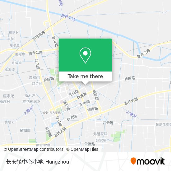 长安镇中心小学 map