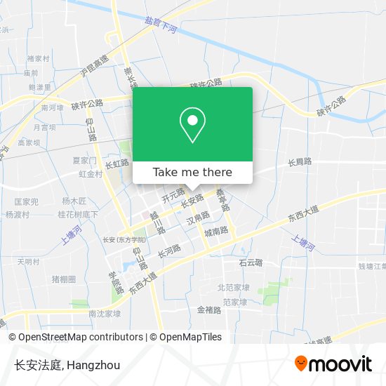 长安法庭 map