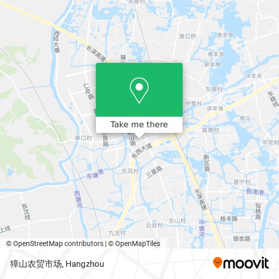 獐山农贸市场 map