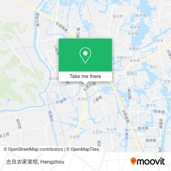 忠良农家菜馆 map