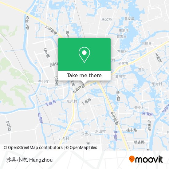 沙县小吃 map