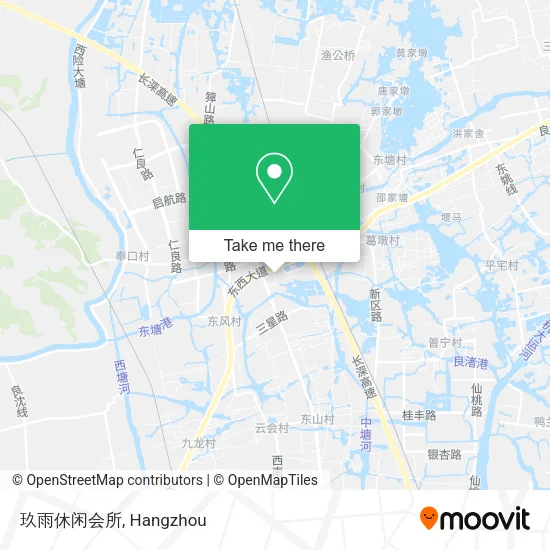 玖雨休闲会所 map
