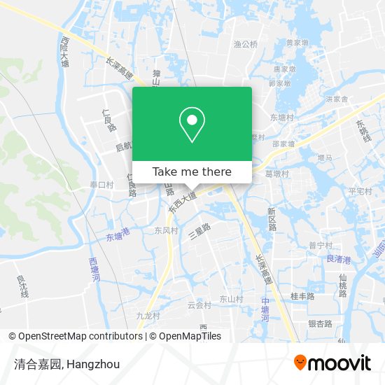 清合嘉园 map