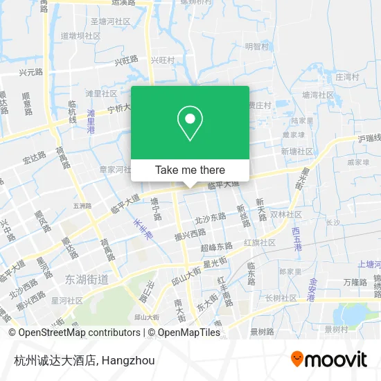 杭州诚达大酒店 map