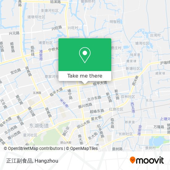 正江副食品 map