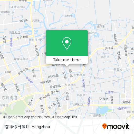 森祥假日酒店 map