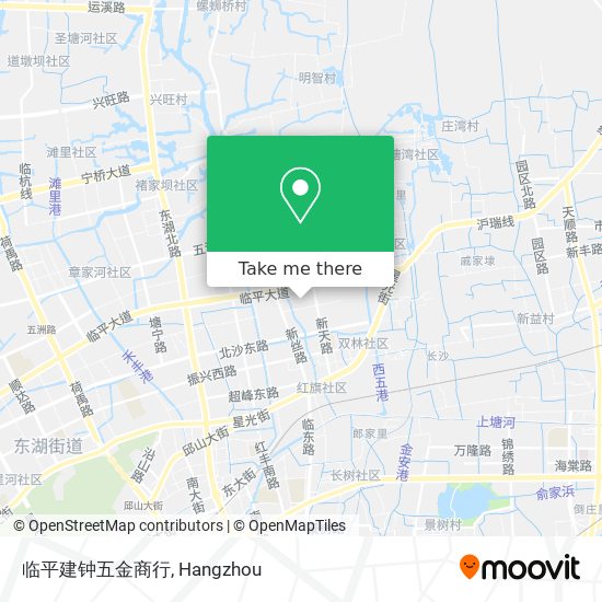 临平建钟五金商行 map