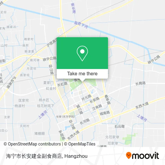 海宁市长安建金副食商店 map