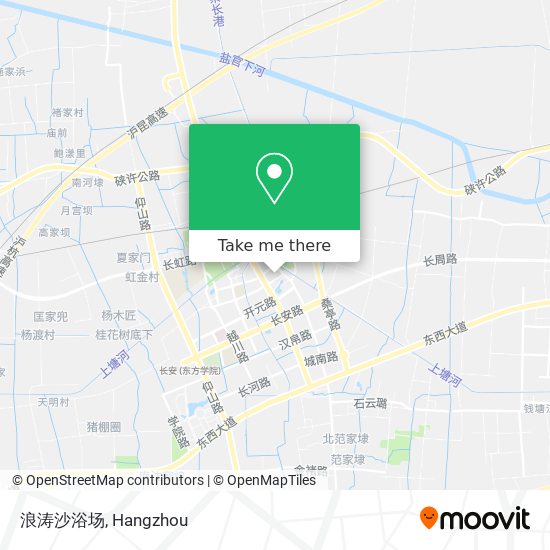 浪涛沙浴场 map
