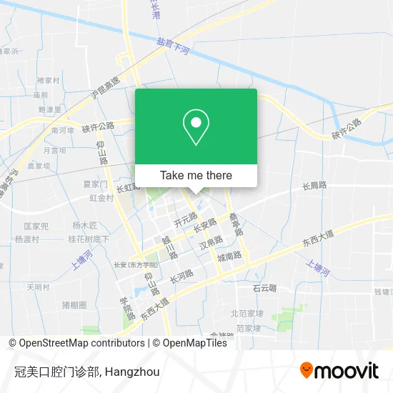 冠美口腔门诊部 map