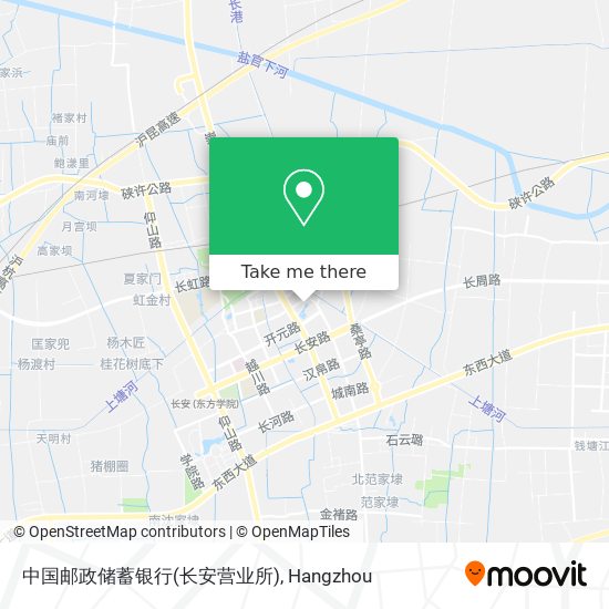 中国邮政储蓄银行(长安营业所) map