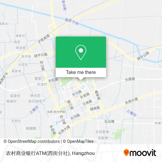 农村商业银行ATM(西街分社) map