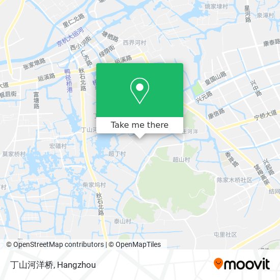 丁山河洋桥 map